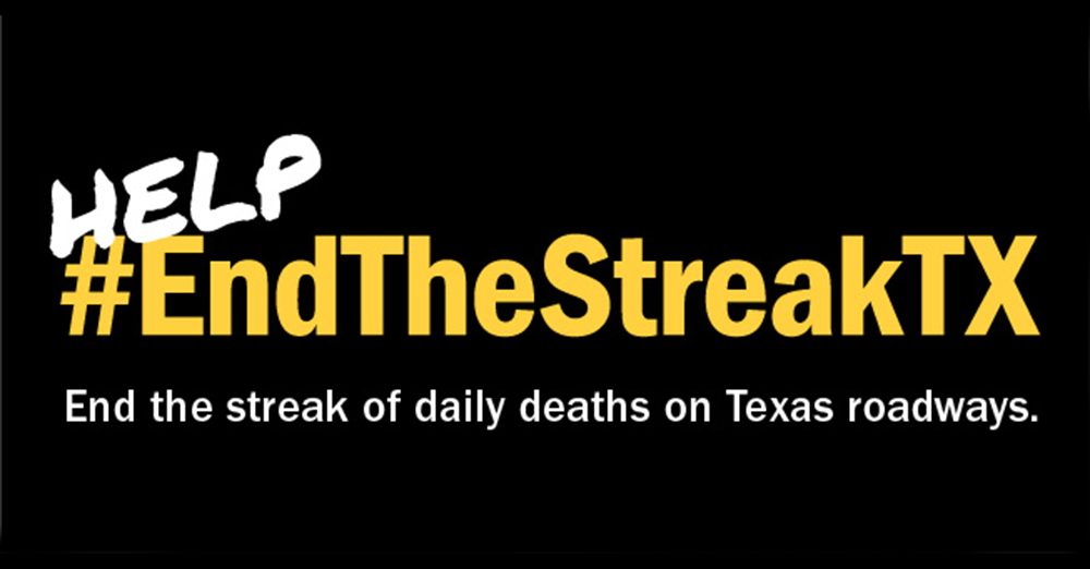 Our Shared Responsibility: Ending The Streak Of Daily Deaths On Texas ...