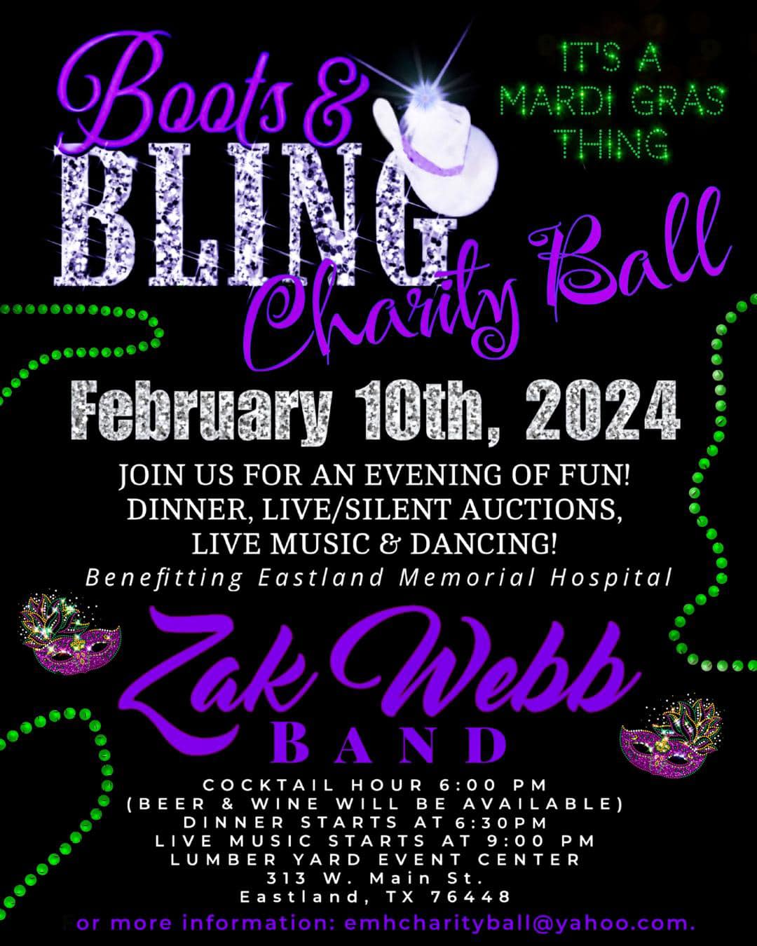 Boots & Bling Charity Ball Microplex News