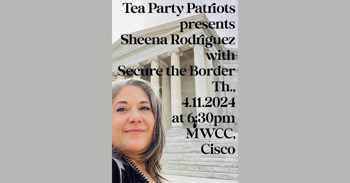 Sheena Rodriguez with Secure the Borders - Microplex News